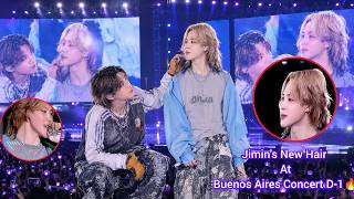 🔴 JIMIN'S New Hairstyles Gone VIRAL at the Argentina Concert Day-1 🔥