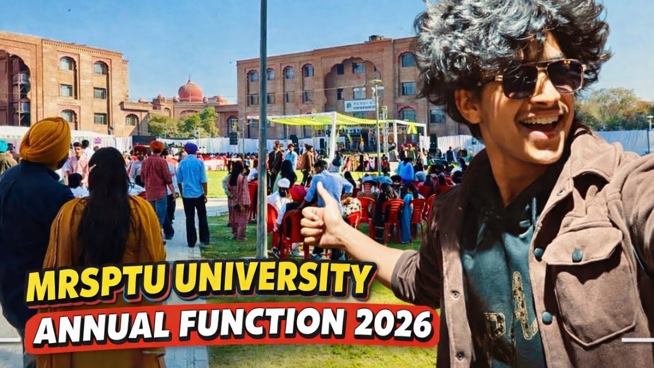 Trunnum Annual Function MRSPTU University 😍