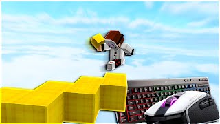 Godbridging with Keyboard And Mouse Sounds | Hypixel Bedwars ( Drag Clicking ) @DigitalSmile
