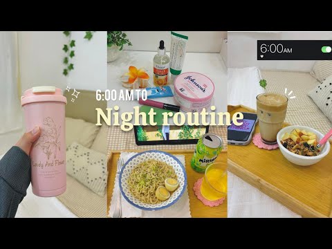 Muslim Nightime Routine 6 AM to Night Routine | Cozy & Productive Muslimah Lifestyle Vlog - YouTube