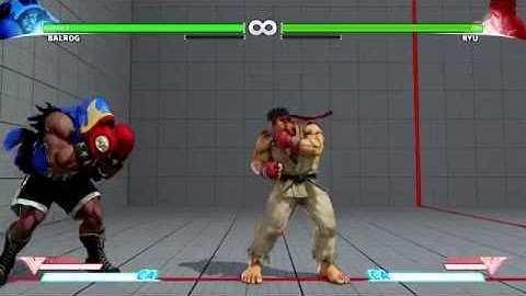 SF5 Balrog V-Trigger Combo Damage & Stun Comparison