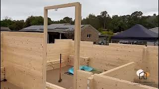 Granny Flat building process: Kit built