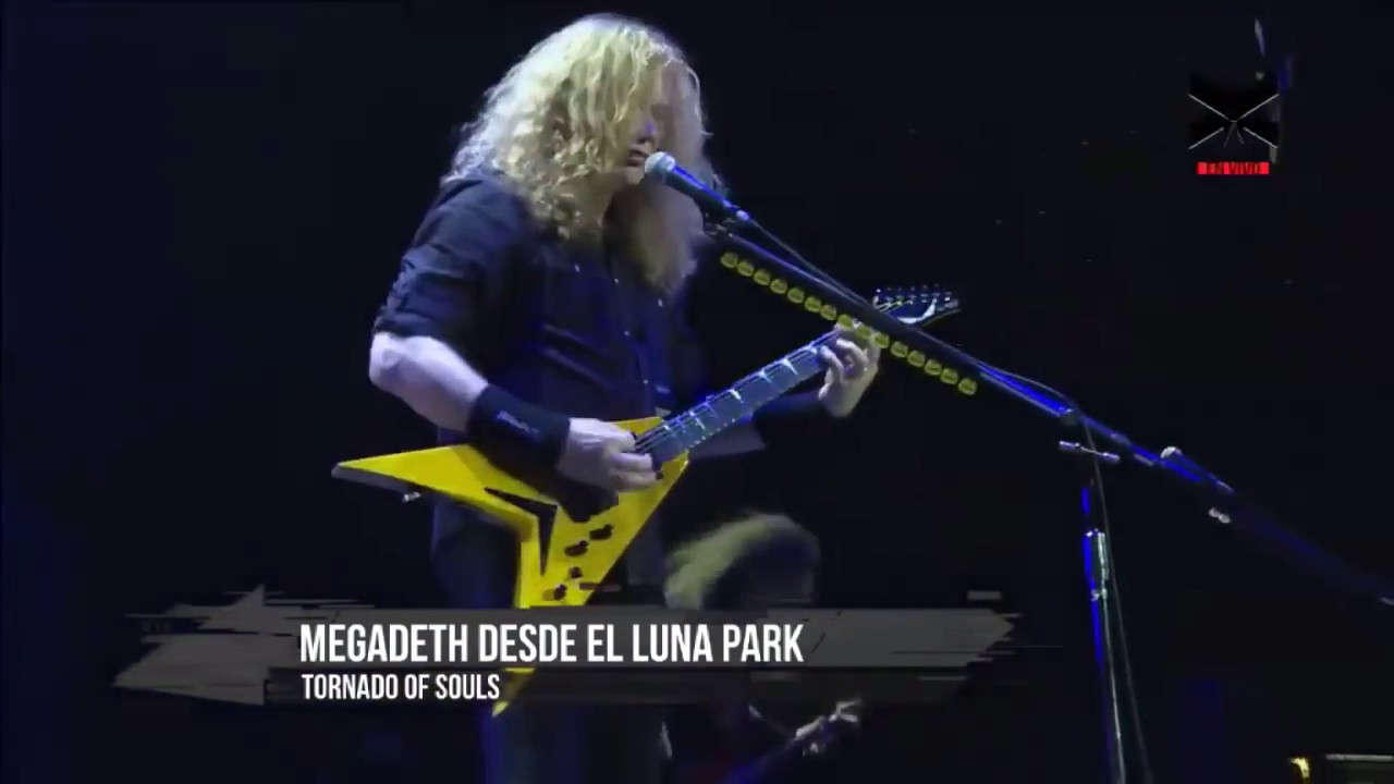 Megadeth Tornado Of Souls Live