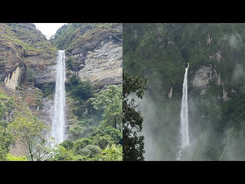 Ride To Fungfunge Jharna Phungphunge Falls Saba Taplejung One Of The Longest Fall Of Nepal