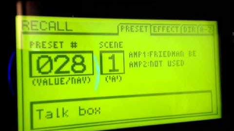 Axe Fx II presets V 9.02 + MFC-101 and scenes demo