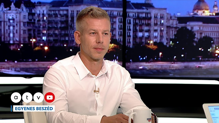 Magyar Péter az Egyenes Beszédben: orvosok sírják el magukat, amikor bemegyünk a kórházakba