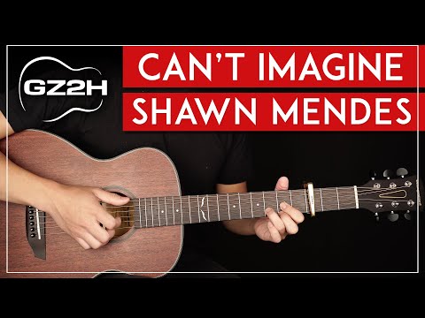 Can't Imagine Guitar Tutorial Shawn Mendes Guitar Lesson |Fingerpicking|