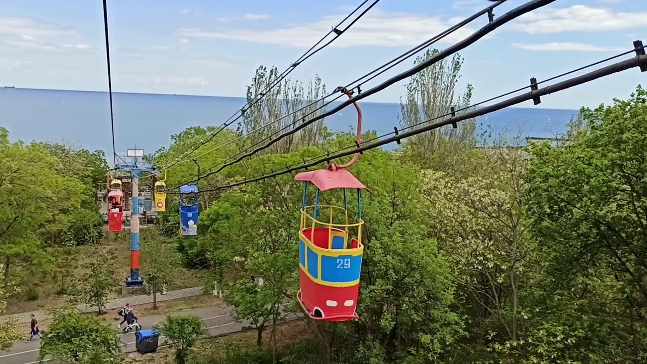 Канатная дорога через оку