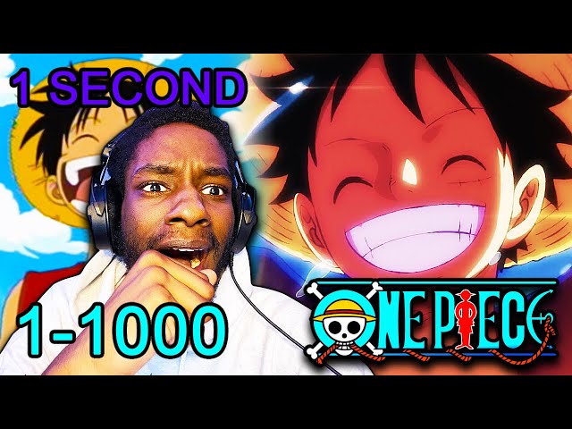 Relive One Piece in 1000 Seconds With 1 Second For Each Episode Special  Video - Anime Corner