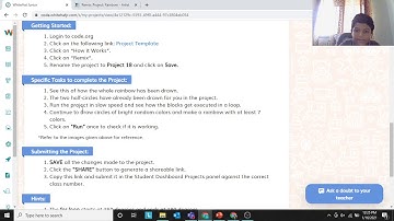 Unicorn Rainbow, Whitehat jr project, code.org