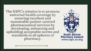 EPISODE 1 | SAPC Complaints Process | Knowing the South African Pharmacy Council (SAPC)
