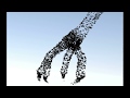 Lightwave flocking test - claw