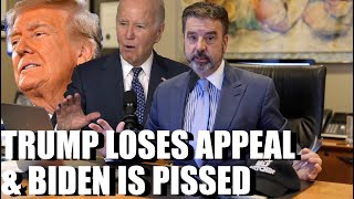 Trump Loses Appeal, Seemingly Wins at the Supremes, Biden get's Case Dismissed