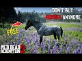 Yes, you can Obtain any horse without spending a Cent as Arthur - RDR2