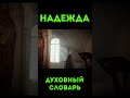 Надежда#10 | Духовный словарь #урокичистописания #библия #упование #ожидание  #чаяние #шанс