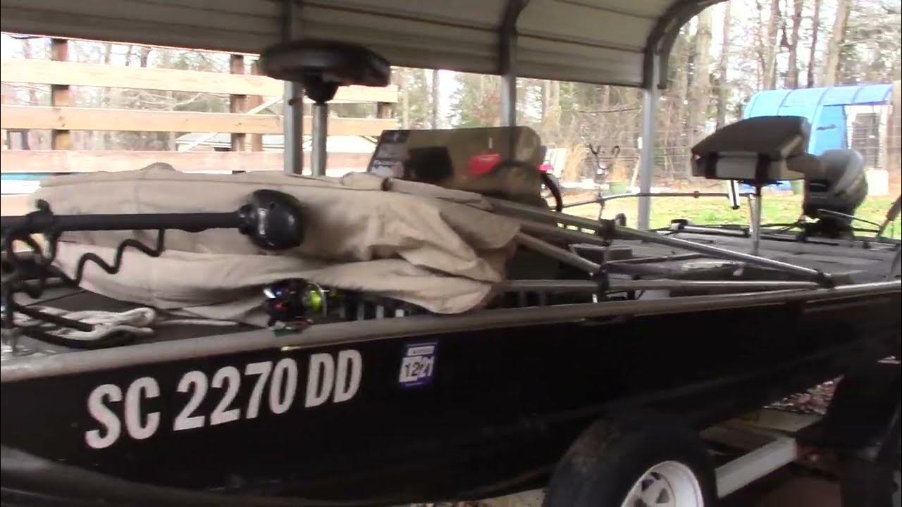 Pt1 85 Bass Tracker Transom Replacement How Not to do it. YouTube