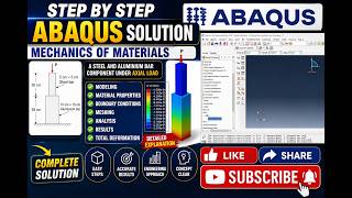 ABAQUS Solution (Validation with Theoretical solution) to Numerical Example 1