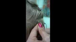 Shrink Link Hair Extensions Tutorial