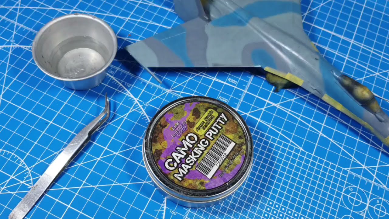 Russian SU-35: Sticky Alexen Masking Putty