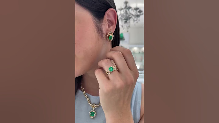 38tcw+ Regal Colombian Emerald & Diamond Statement Necklace & Earring, Ring Luxury Top Grade Set 18K