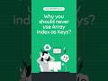 Why you should never use Array index as Keys? #react #reactjs #array #index #tipsandtricks #tutorial