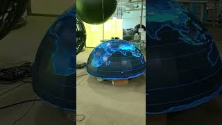 Various LED sphere screen shapes.360° immersive visual experience.#spherescreen #kinetic #leddisplay