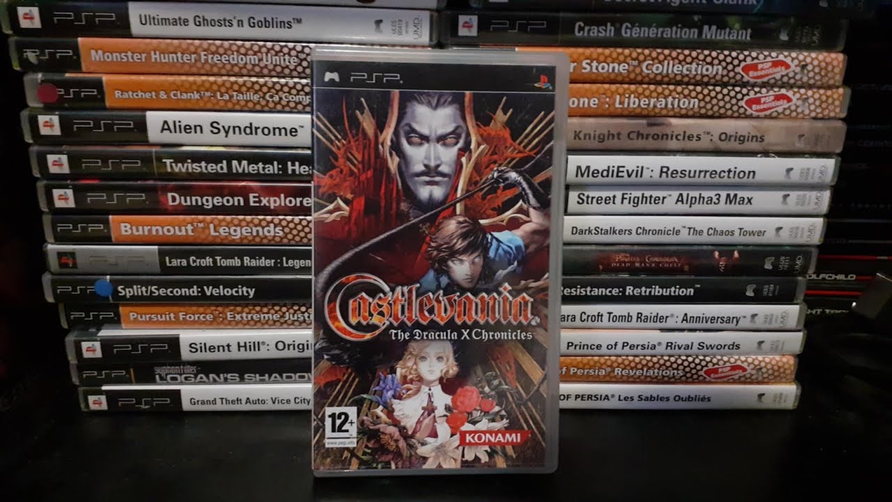 Castlevania The Dracula X Chronicles Sur Sony PSP – Complet PAL FR – Très Bon état