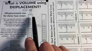 HW water Displacement to find volume Practice