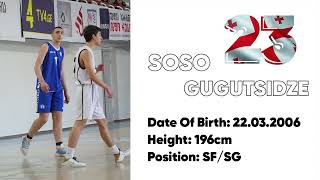 Soso Gugutsidze - Highlights U16/U18/U20 Season 2021-2022 (June-July)