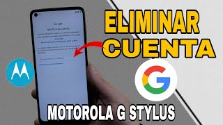 Eliminar cuenta Google Motorola Stylus 🔥 Todos los modelos (2020-2024, 5G) | Bypass FRP