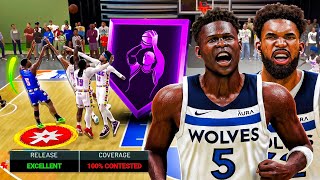 ANTHONY EDWARDS \& KARL ANTHONY TOWNS BUILD is A PROBLEM in NBA 2K24!
