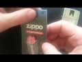 Зажигалка Zippo. Обзор кремней.