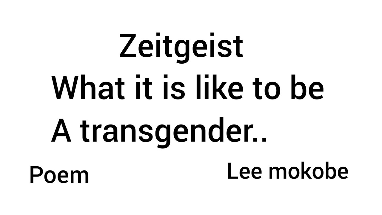 calicut university |2nd sem |zeitgeist |WHAT IT IS LIKE TO BE A TRANSGENDER| part 1|