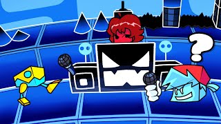 Friday Night Dashing Geometry Dash & Friday Night Funkin