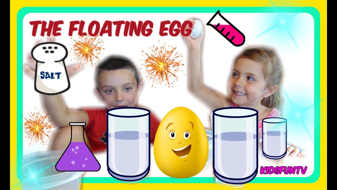 Kids Science Experiment The Floating Egg / 900 Subscribers Thank You ...