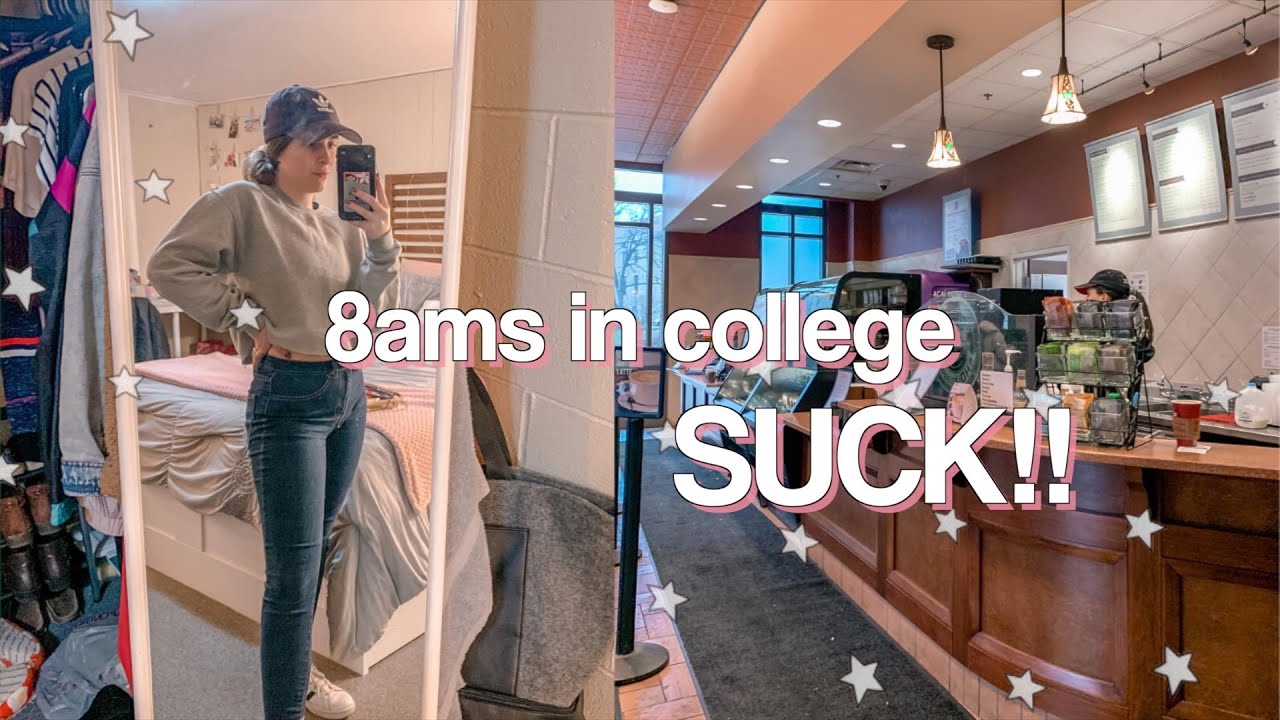 How To Make 8Am College Classes Suck Less | Tips For Your 8Am College Classes