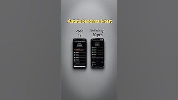 POCO F7 vs Infinix GT 30 Pro: Antutu Benchmark Test #shorts