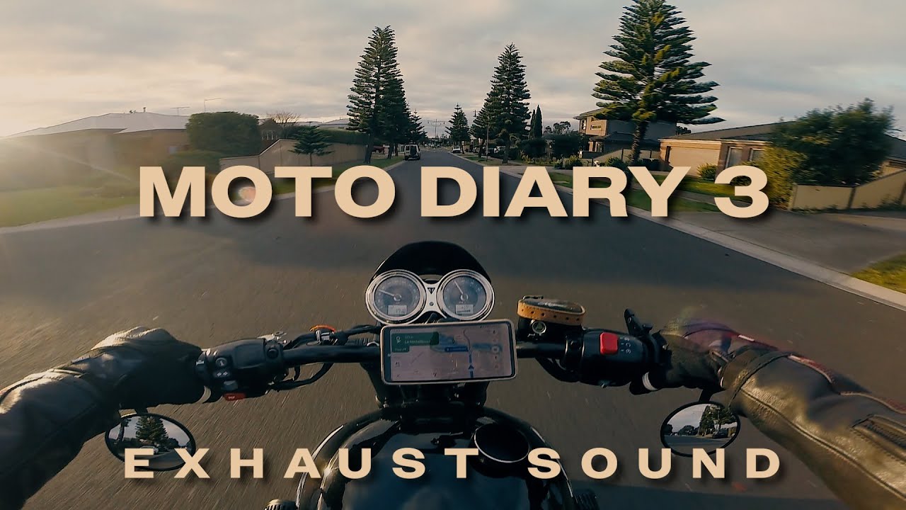Pure Engine Sound | Triumph Bonneville T100 | Moto Diary 3 | Melbourne West Suburban Ride