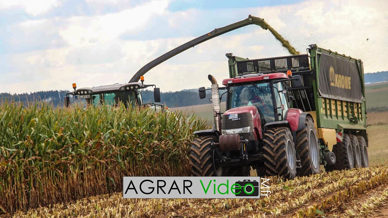 Power in Franken! Maisernte 2014 mit Fendt, Case, Claas, Krone, John Deere, Unimog, Valtra, uvm