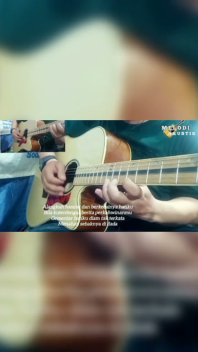 Air mata di hari persandinganmu lestari cover  #melodiakustik