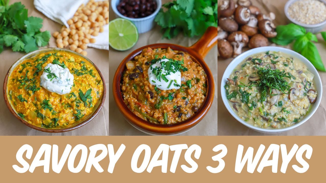 Southwest-Inspired Savory Steel Cut Oatmeal Bowl - Nutrition Happens