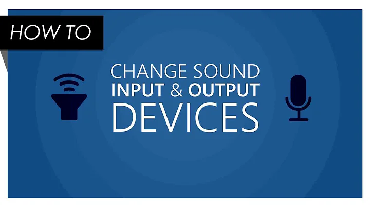 How To Change Sound Input and Output on Windows 10