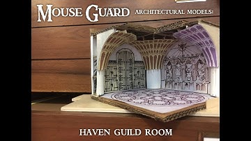 Mouse Guard Model Video: Haven Guildroom