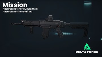 Ahsarah Hotline-Gunsmith #1 | Ahsarah Hotline-Staff #3