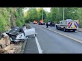 Shocking Video of Car Accident in Valley Cottage (5/16/2020)