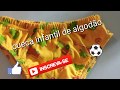 Cueca Infantil de Algodão: Passo a Passo.