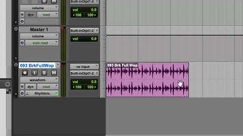 Music Production in Pro Tools #6: Conforming audio loops to the session tempo
