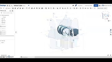 Initial Cube Onshape