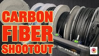 Подробный обзор: Сравнение углеволоконных филаментов Bambu Lab с Jaya PLA+, Prusa PETG, eSun PA-CF