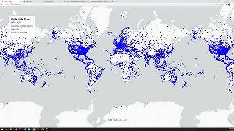 Creating a web mapping application - Flask and Maplibre (#4)